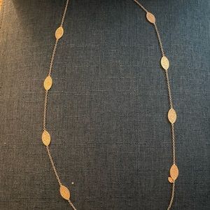 Anna Beck 16in silver necklace